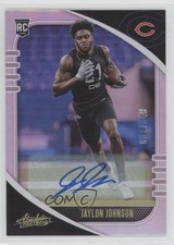 2020 Panini Absolute Rookie Signatures Spectrum 37/149 Jaylon Johnson Auto 08bc