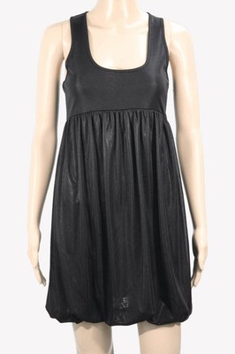 French Connection Damen Kleid Gr. 36 (UK 10) Schwarz Shiftkleid Shirtkleid Dress