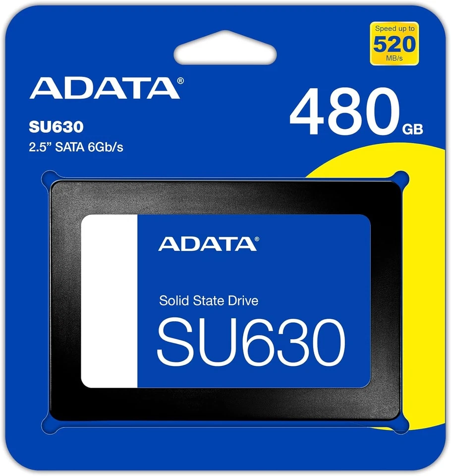 ADATA Ultimate SU630 480GB Solid State Drive, black 480 GB - Image 2 of 4