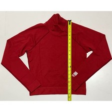FIGS Team USA Medical Team Mock Neck Long Sleeve Underscrub Red Small 1002296