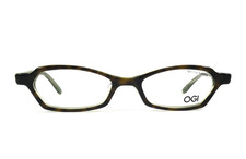OGI Petite Eyeglasses Frame HERITAGE 7135/414 Tortoise Green Cat Eye 48-18-140