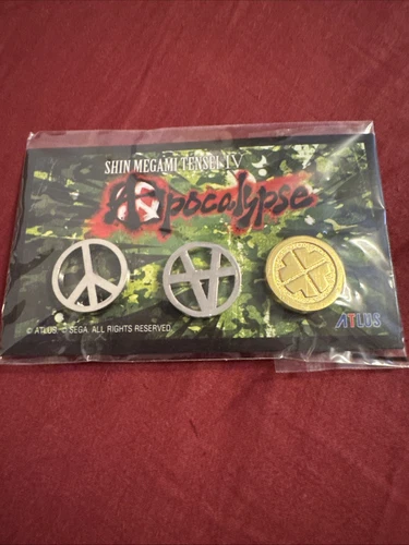 Shin Megami Tensei IV: Apocalypse (Nintendo 3DS, 2016) *CIB WITH BONUS PINS!* - Picture 6 of 6
