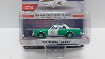 Greenlight 42980B 1989 Chevrolet Caprice San Diego Sheriff 1/64