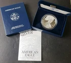 2003 W Proof $1 American Silver Eagle Dollar