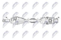 NTY Antriebswelle NPW-MZ-098 FüR Mazda BK BL BK12 BK14 MZR BL12 BL14