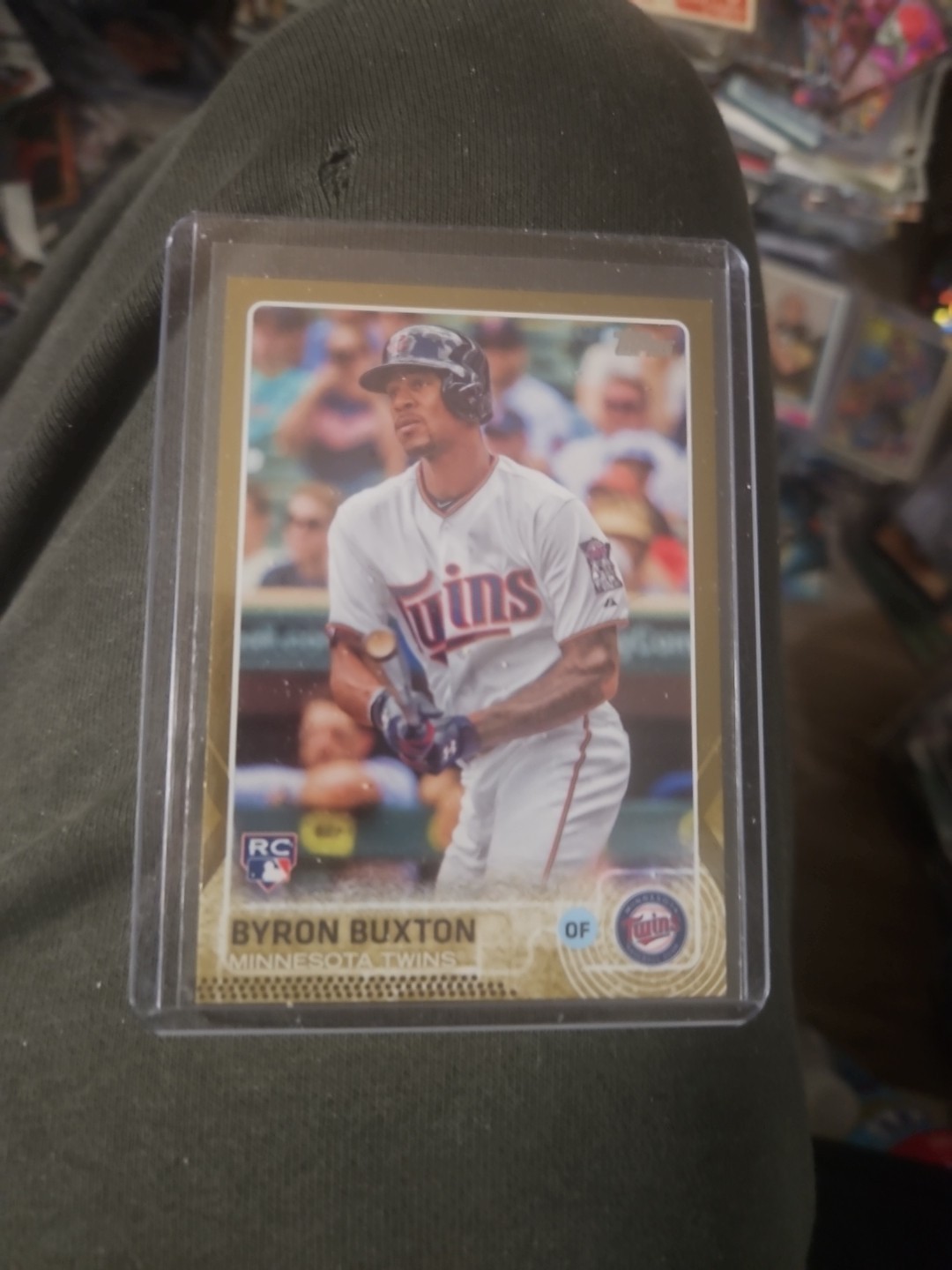 2015 Topps Update Series - Byron Buxton #US25 Gold /2015 (RC)