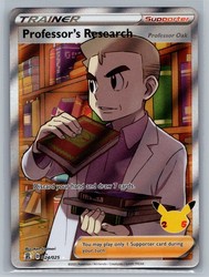 Professor's Research (Full Art) 024/025 Celebrations