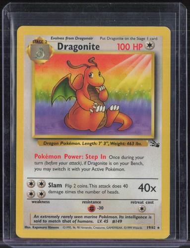 Dragonite (19) — Fossil