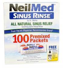 15 Boxes of NeilMed Sinus Rinse All Natural Sinus Relief EXP.07/28