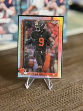 Topps Chrome 2025 Grant Delpit Refractor Football Card #66 Cleveland Browns