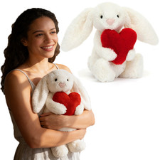 Valentine's Day Gift New With Tags Bashful Little Red Love Heart Bunny