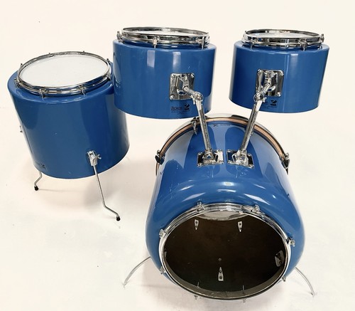 ••RARE Vintage 1970’s Zickos Supersonic Fiberglass Drum Set/Kit