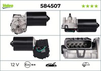 Wischermotor Valeo 584507 12V FüR Opel Astra CC T98 Caravan Vectra J96 F70 F35