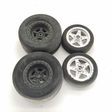 Team Associated Dr10 Losi 22s 110 Drag Tires On 12mm Hex Wheels Front Rear