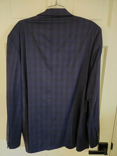Brooks Brothers 1818 Regent Estrato by Trabaldo Togna Suit Jacket Blue 44L - Picture 4 of 7