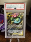 Pokemon PSA 10 Venusaur & Snivy GX TAG TEAM Holo Black Star Promo SM229 2019