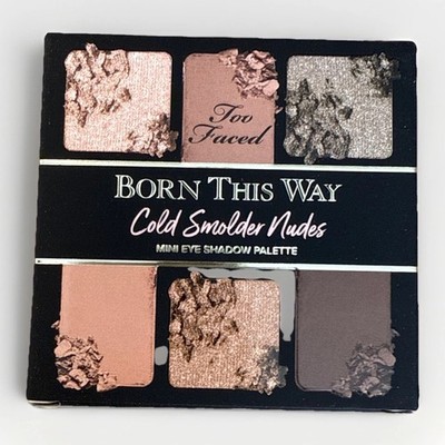 Too Faced Eyeshadow Mini Palette Naturals Born This Way Cold Smoulder Nudes New
