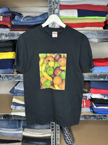 T shirt SS19 Supreme Fruit Logo Y2K USA