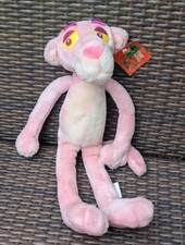 1999 UNITED ARTISTS 10/12" Plush PINK PANTHER NEW Toy Kuddle Me Toys Vintage nwt