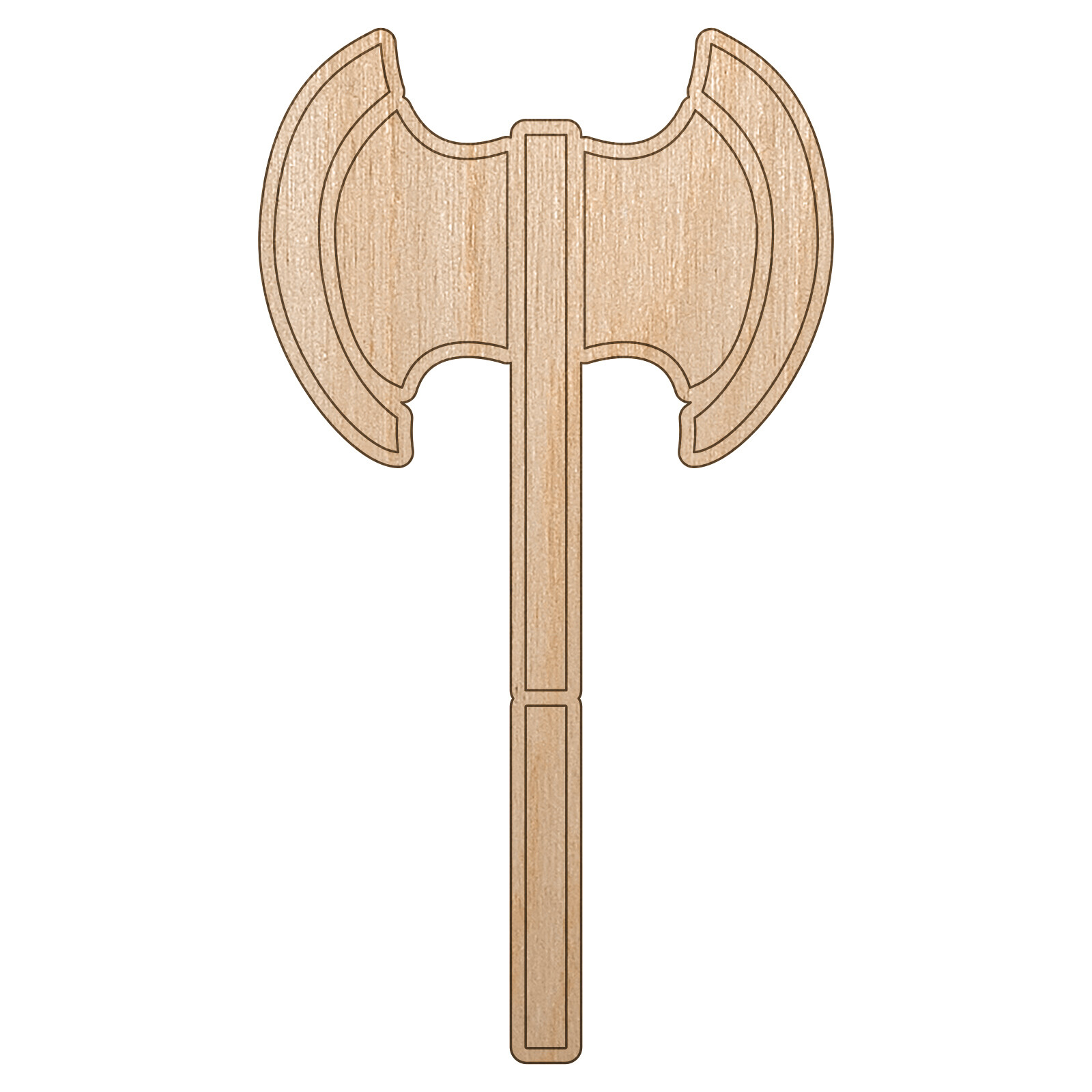 Medieval Battle Axe Unfinished Wood Shape Piece Cutout For Diy Craft Projects Ebay
