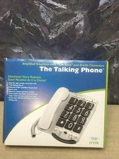 Ameriphone JV-35B Telephone Clarity Talking Amplified Big Braille Button Phone