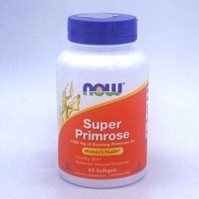 Now Foods - Super Primrose 1300 mg - 60 Softgels