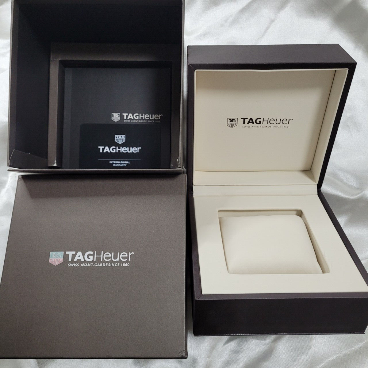TAG Heuer Watch Box Display Box Black Box Case And Card Only New