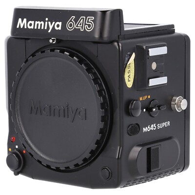 Mamiya M645 nur Supergehäuse/6x4,5 Mittelformat-Film-Spiegelreflexkamera 645 (FK59598)