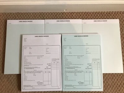 Used Car Sale invoice Book Used Car Sales Invoice Pad & Receipt Buying & Selling