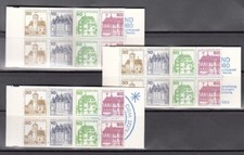 BERLIN, 1980 Markenheftchen 12 a, b, ca **, (25748)