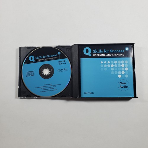 Q: Skills for Success 2 Listening & Speaking Class Audio CD - Picture 2 of 6