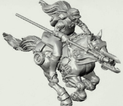 Archon Studios Rampart City Defenders Alt Female Militarum Rough Rider C