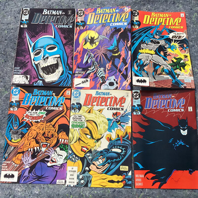 DC Comics Batman Detective Comic Book Lot #620-640 *RARE*