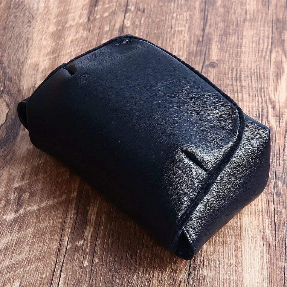 Funda de cuero PU compacta para cámara para Panasonic DC ZS99 ZS80 TZ99 TZ95 Foto 3 de 4