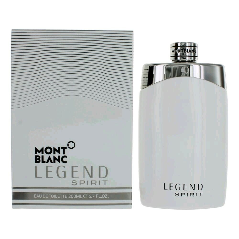 Mont Blanc Legend Spirit by Mont Blanc, 6.7 oz EDT Spray for Men Eau De Toilette