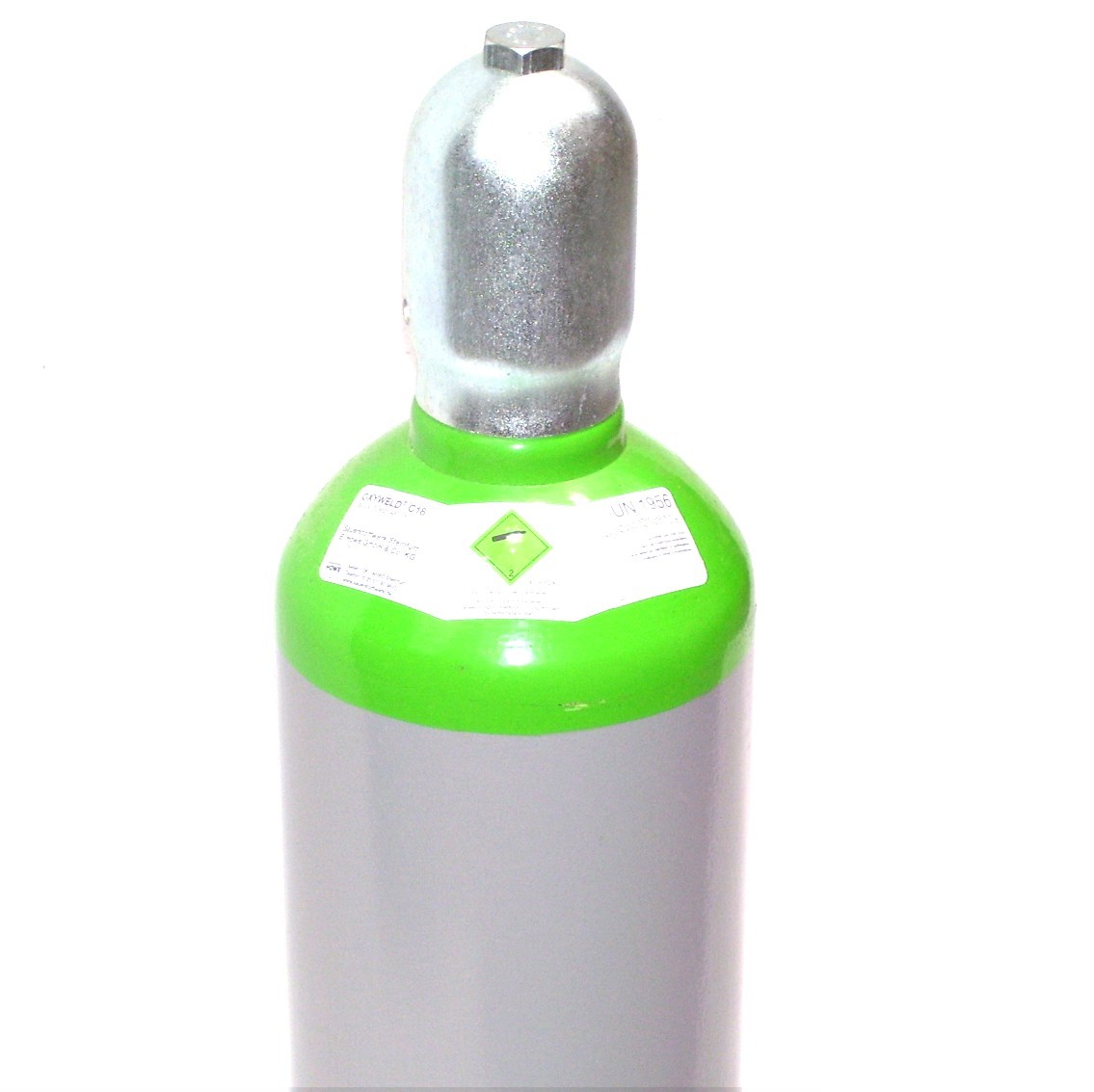 Schutzgas 18 10 Liter Flasche (200 Bar) Mischgas MAG 18%Co2 82%Ar, 10