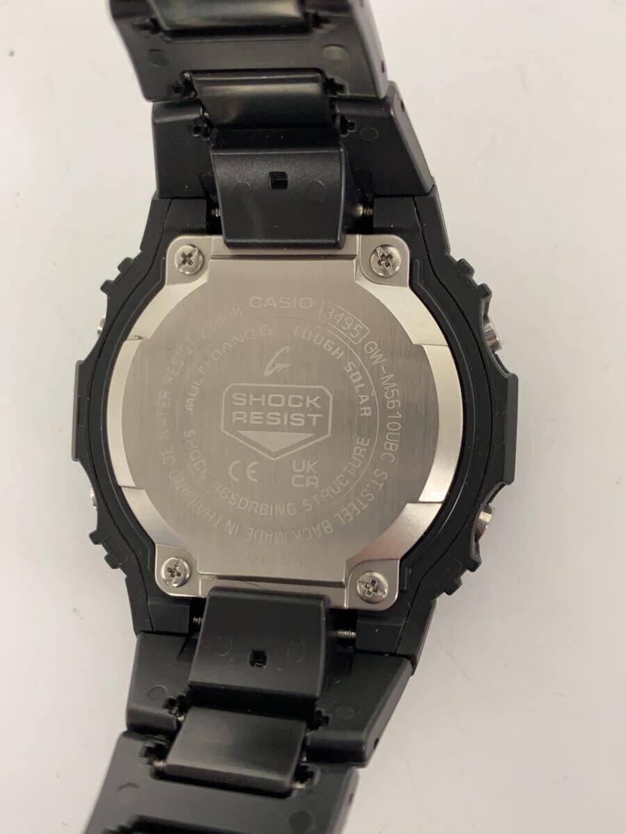 CASIO G-SHOCK GW-M5610UBC-1JF Black Resin/Metal Tough Solar CASIO G-SHOCK GW-M5610UBC-1JF Black Resin/Metal Tough Solar