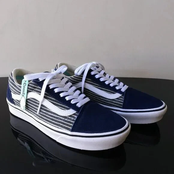 Vans old skool shop navy comfycush