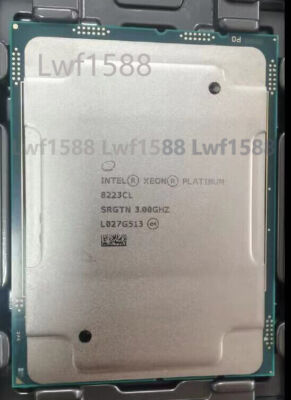 Intel Xeon Platinum 8223CL 18core 3-3.5Ghz 240W LGA3647 Server CPU processor