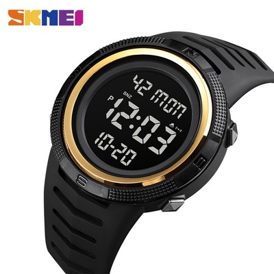 SKMEI Herren Sport Digitaluhr Double Time Waterproof Countdown Kalender 1632 25
