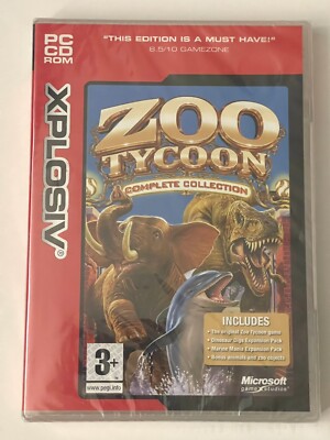 2003 XPLOSIV PC/CD-ROM ZOO TYCOON COMPLETE COLLECTION 2003 XPLOSIV PC/CD-ROM ZOO TYCOON COMPLETE COLLECTION