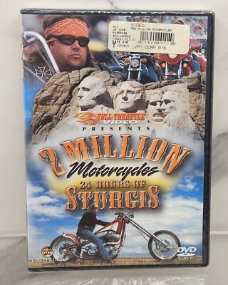 2 Million Motorcycles: 24 Hours of Sturgis DVD South Dakota Black Hills Bike