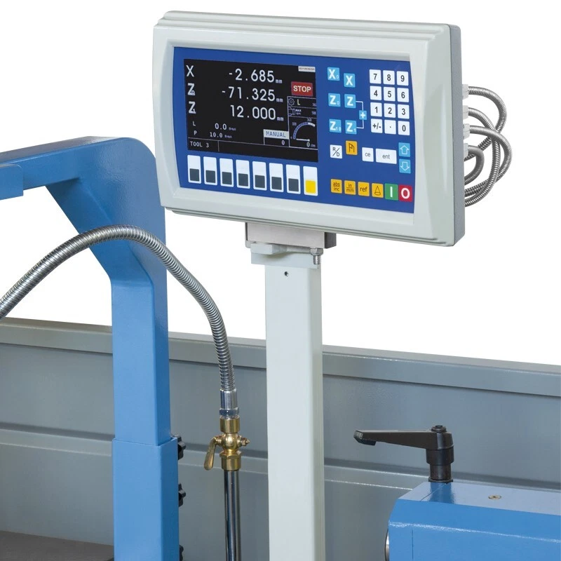 TORNIO PARALLELO PER METALLO INVERTER FERVI T075I 230 X 1500 VISUALIZZATO 400V - Immagine 3 di 4