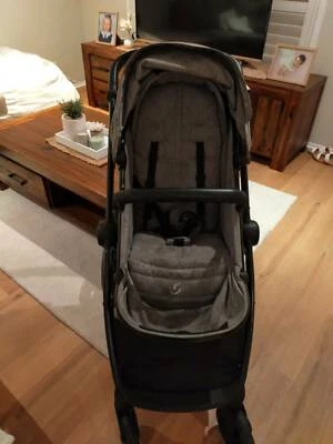steelcraft savvi stroller grey melange