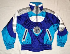 SICK VINTAGE Tyrolia Womens 1/2 Zip Ski Jacket Size Womens 12 NICE USED