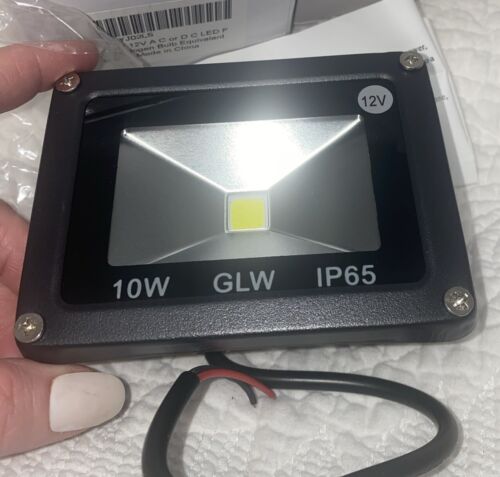 GLW 10W Led Flood Light 12V Ac or Dc Warm White Waterproof Outdoor Lights 750... - Picture 1 of 6