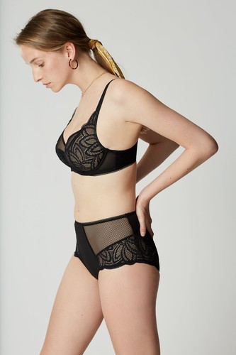 MAISON LEJABY 301812 GRACE UNDERWIRE BRA 20233 Black 38E - Picture 3 of 4