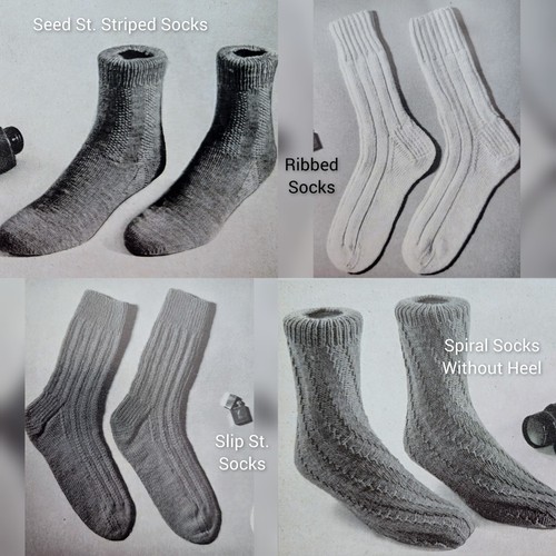 Vintage Moden in Wolle Vol 100 Socken, Accessoires & Fäustlinge Styled by Hilde ©1963 - Bild 8 von 22