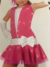DANCE COSTUME  ART STONE PAGEANT TAP JAZZ LIL DARLIN