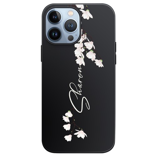 Pretty Flower Case For iPhone 16 Pro Max 15 14 13 12 11 Personalised Phone Cover - Picture 7 of 48